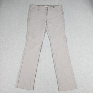 Have & Have Trousers Pants Juniors L Gray High Waisted Classic Fit Straight Leg